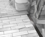 Quartz Linear Shower Drain Solid - Black Nickel