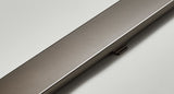 Quartz Linear Shower Drain Solid - Black Nickel