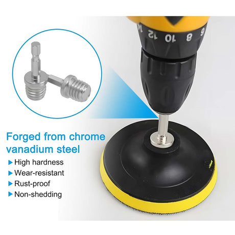 5/8" - 11 Power Drill Attachment for Core Bits, Polishing Pads &amp; Mixing Tools