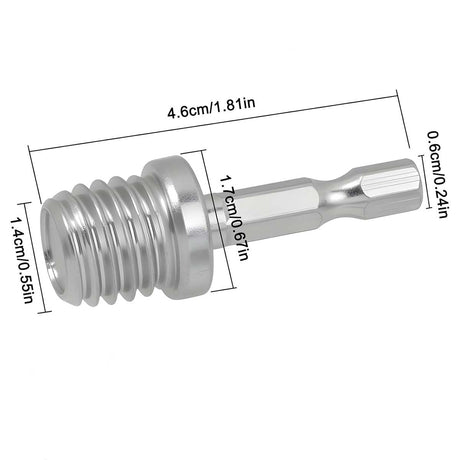 5/8" - 11 Power Drill Attachment for Core Bits, Polishing Pads &amp; Mixing Tools