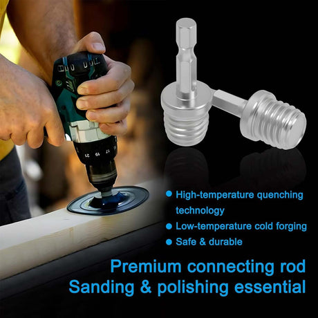 5/8" - 11 Power Drill Attachment for Core Bits, Polishing Pads &amp; Mixing Tools