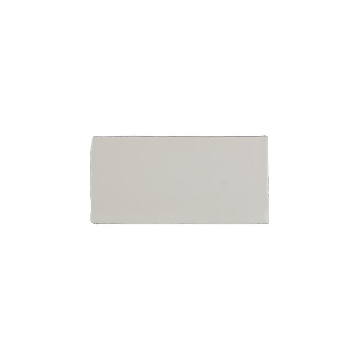 Kaleidoscope Handmade Ceramic Tile 3x6 - Ivory
