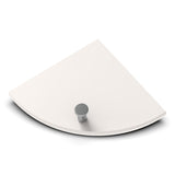 Boundless Shelving Solutions 6 inch Corner Shelf Ivory