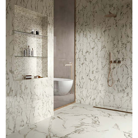 Bella Luxe Glossy Porcelain Tile 4x16  Modern Series - Wall & Floor Tile