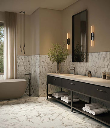 Bella Luxe Matte Porcelain Tile 4x16  Modern Series - Wall & Floor Tile