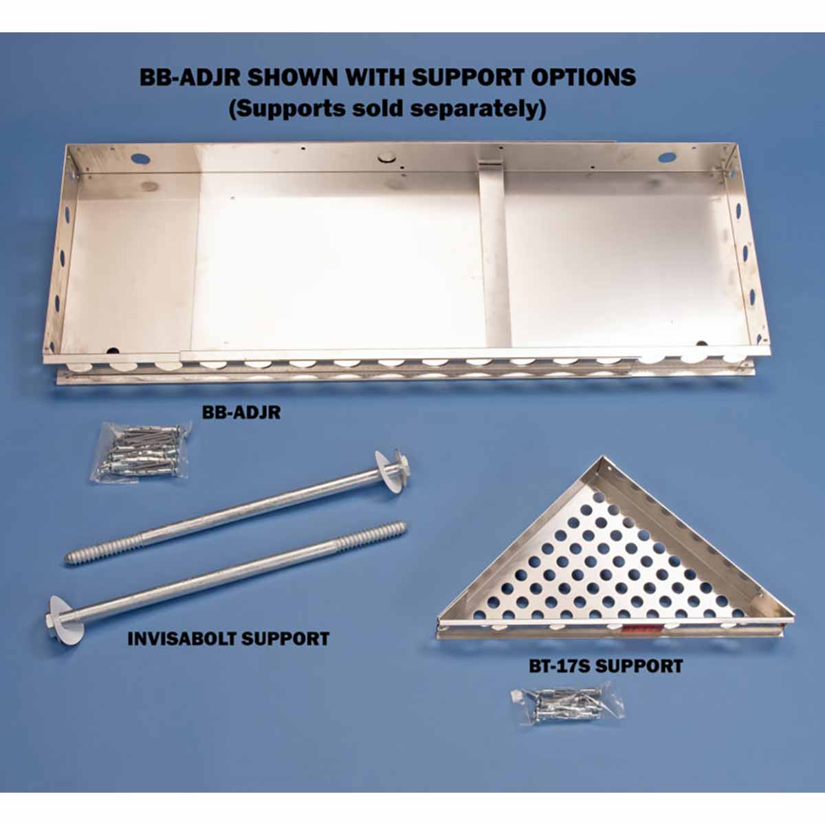 Innovis Better Bench Adjustable Rectangular Bench with BT17S support and Invisabolt Support