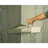 Better Bench Triangular Ready to Tile Bench Step 3 Installing the Tiles