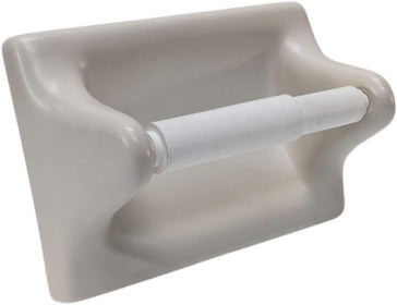Ceramic Toilet Paper Holder 7.5x5 Thinset Installation Bathroom Tissue Roll Biscuit Matte