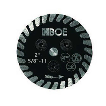2 inch cut out premium diamond blade with grinder adapter for porcelain tile