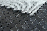 Mosaics Marble Penny Series - Black