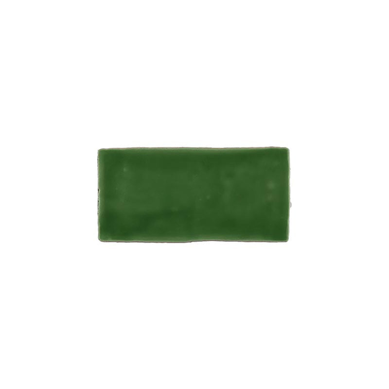 Kaleidoscope Handmade Ceramic Tile 3x6 - Sea Green