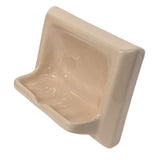 Ceramic Glaze Soap Dish Glossy Light Rose