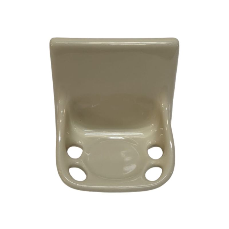 Tooth Brush Holder with Tumbler Holder - Parchment