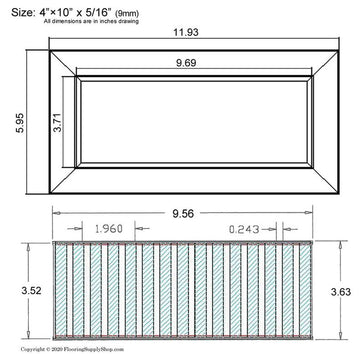 Floor Register Dimension