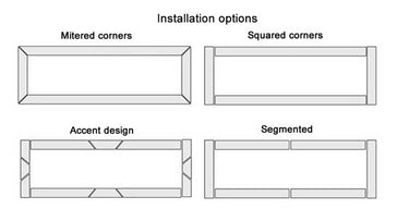 Chameleon Tile Vent Registers - Installation Options