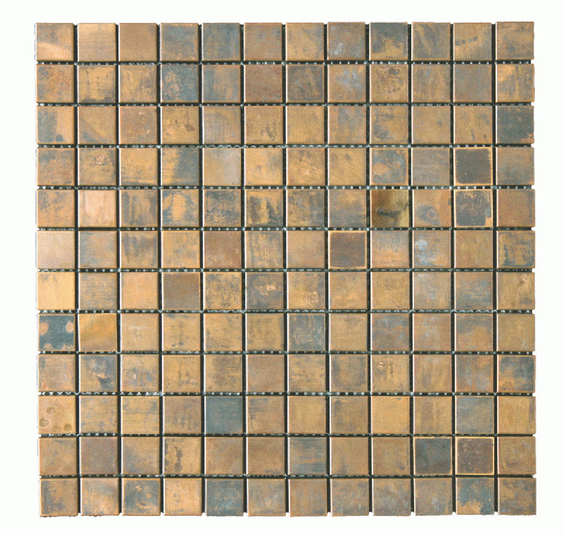 Metal Tile  Antique Copper 1 x 1