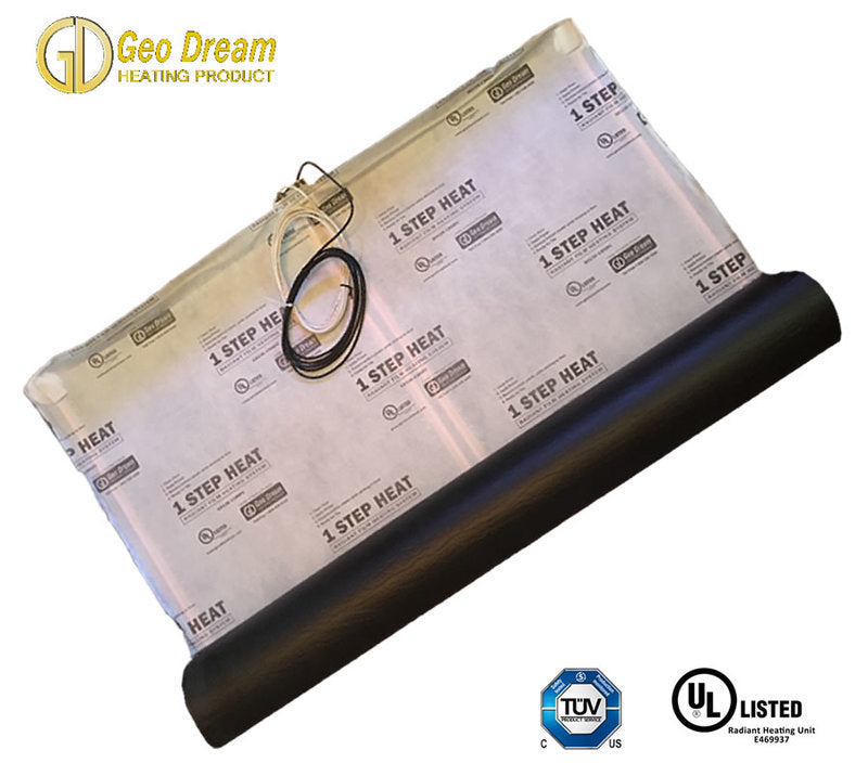 Geo Dream 1 Step Heating Film Mat Kit 15 sq ft 120V
