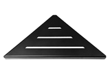 SereneDrains Triangle Shelf Stainless Steel - Matte Black 9