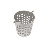 SereneDrains Hair Trap for Shower Drain Hair Catcher Basket Filter Strainer Brushed