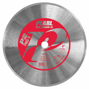 Pearl P2 Pro-V 8 Inch Glass Diamond Blade