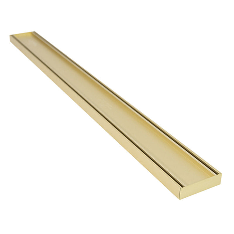 Custom Grates shower drain Tile Insert - Matte Gold CUSTOM