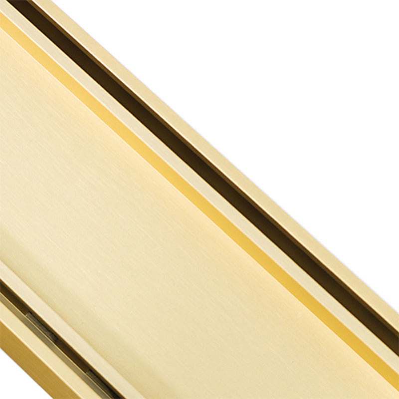 Custom Grates shower drain Tile Insert - Matte Gold CUSTOM