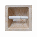 Ceramic Toilet Paper Holder Stone