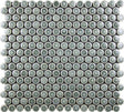 Penny Round Porcelain Mosaic Tile - Tropical Lush Wall & Floor Tile
