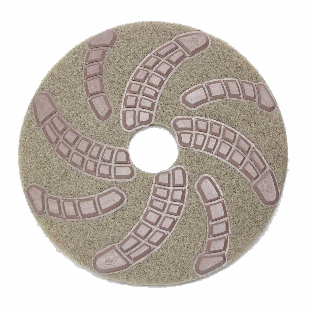 Cheetah diamond stone restoration pad for marble and travertine floors