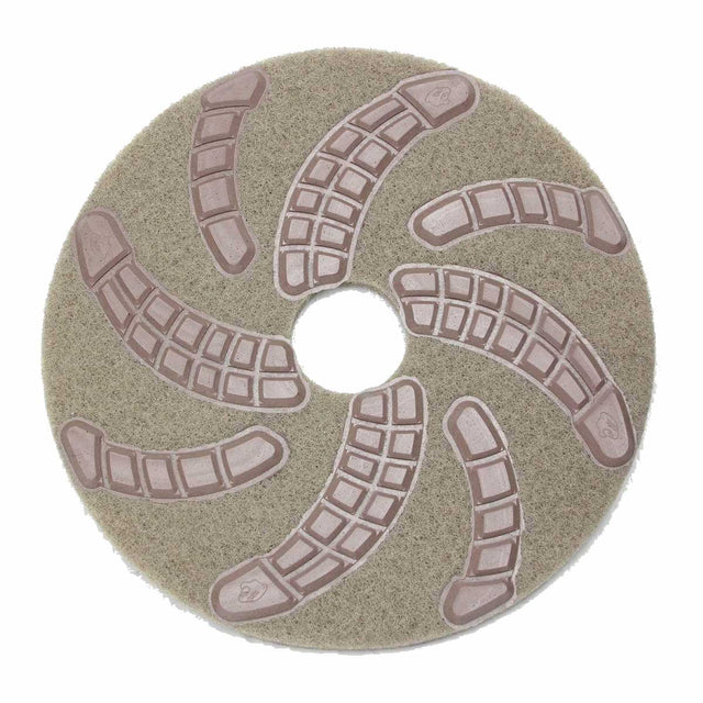 Cheetah diamond stone restoration pad for marble and travertine floors