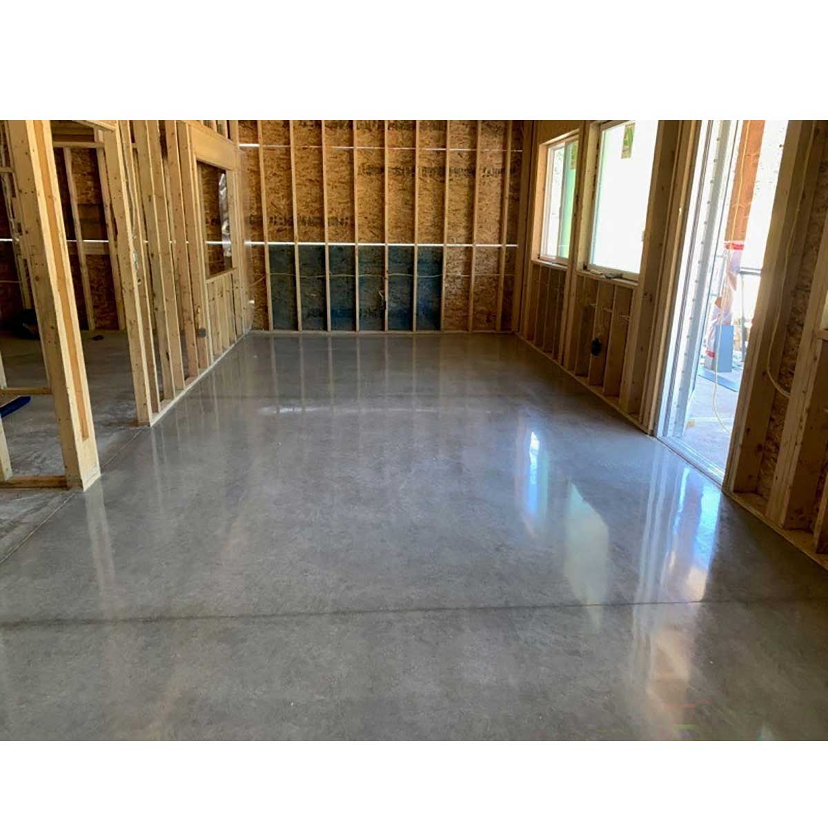 High shine marble floor finish achieved with Cheetah restoration pads