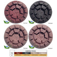 Cheetah diamond stone restoration puck for marble travertine limestone and terrazzo