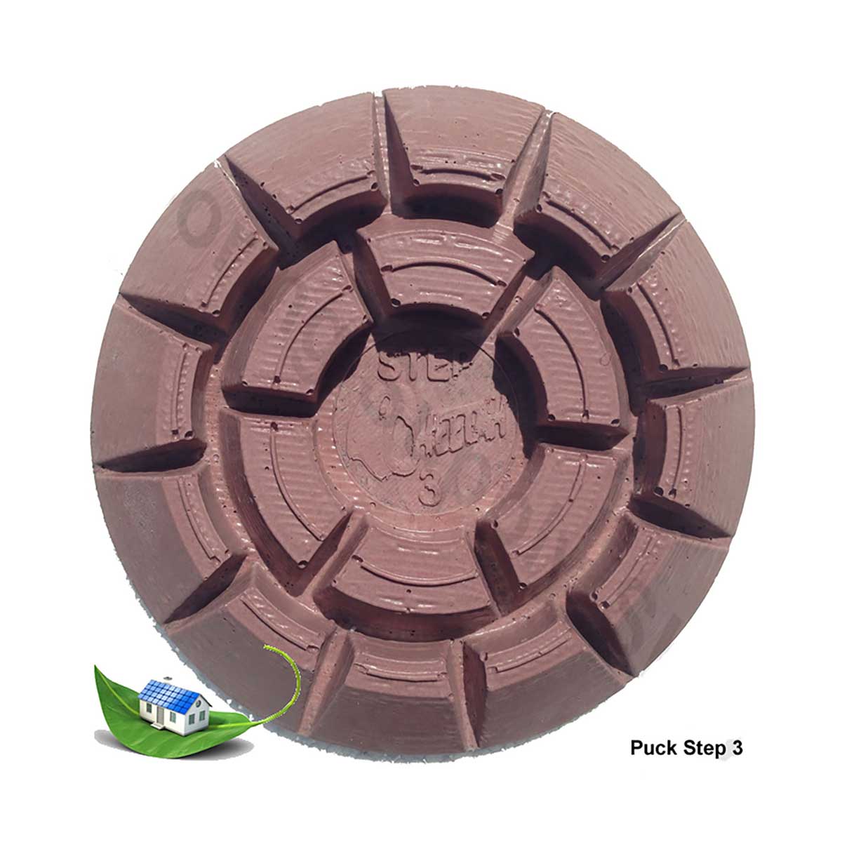 Cheetah puck for stone scratch removal and surface restoration