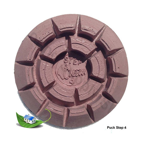 Eco-friendly Cheetah stone restoration puck using water only
