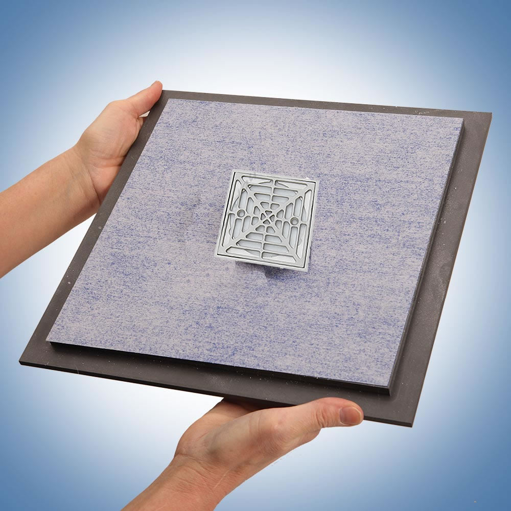 ClearPath Curbless Shower Drain Plate ABS or PVC