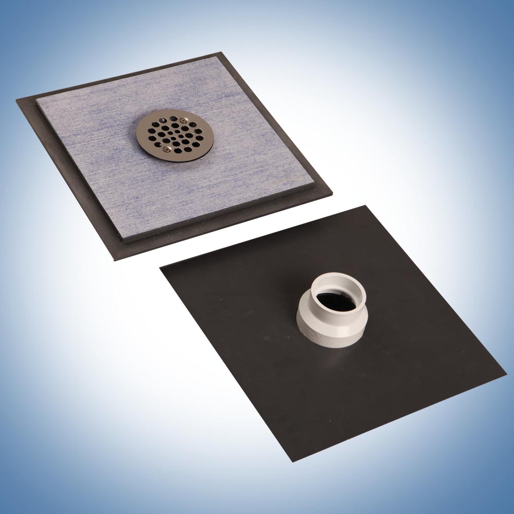 ClearPath Curbless Shower Drain Plate ABS or PVC