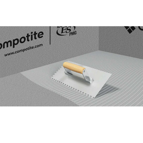 Waterproof uncoupling membrane for bathroom installations