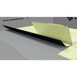 Waterproof membrane for balconies and exterior tile floors