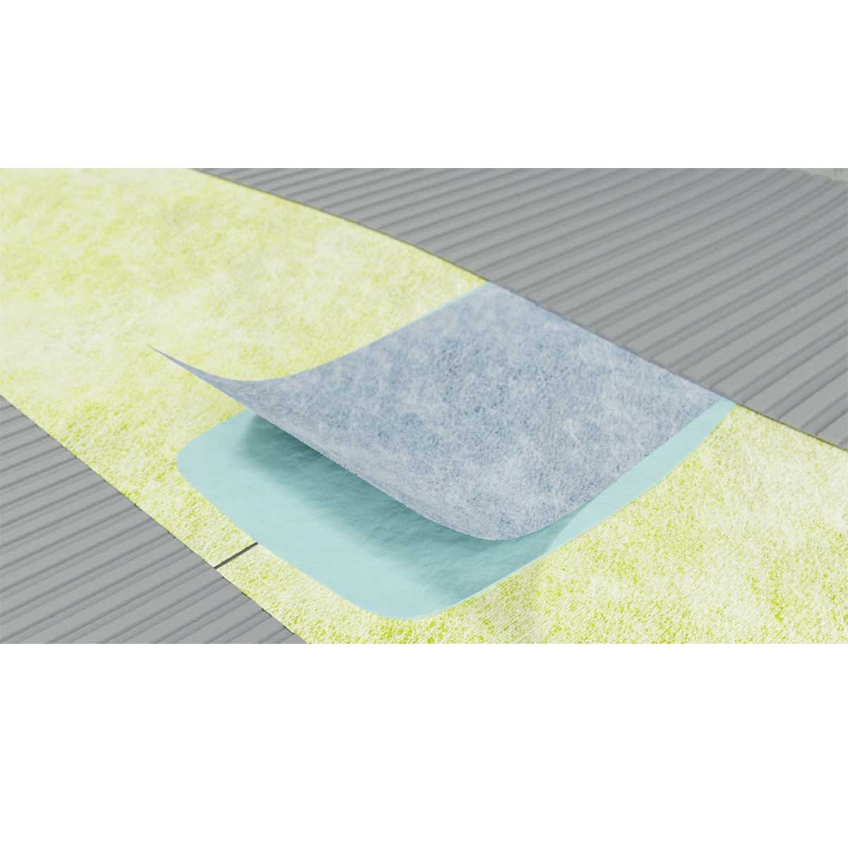 Tile underlayment waterproof membrane for residential flooring