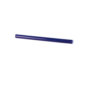Electric Blue glossy ceramic bullnose trim 0.5x8