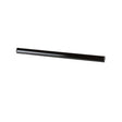 Graphite glossy ceramic bullnose trim 0.5x8
