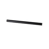 Graphite matte ceramic bullnose trim 0.5x8
