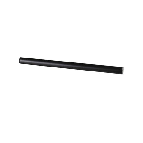 Graphite matte ceramic bullnose trim 0.5x8
