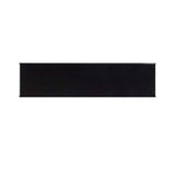 Graphite glossy ceramic wall tile 4x16 backsplash