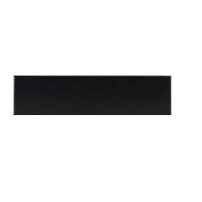 Graphite matte ceramic wall tile 4x16 backsplash