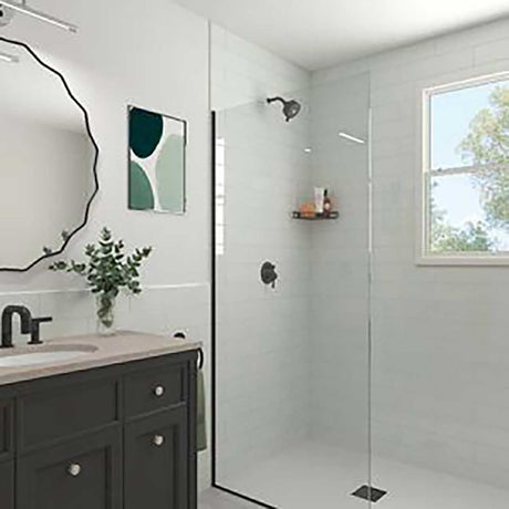 Level Tiles Limelight ceramic tile for shower walls