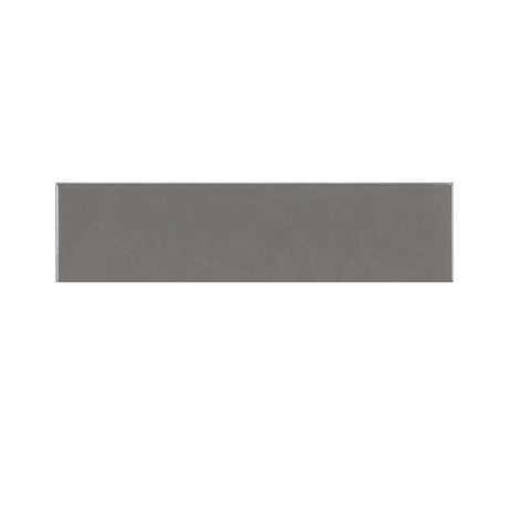 Metro Gray glossy ceramic wall tile 4x16 backsplash
