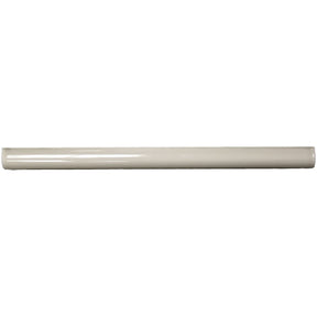 3/4" x 12" Stone Glossy Ceramic Bullnose Trim with Waterfall Glaze Finish