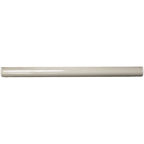 3/4" x 12" Stone Glossy Ceramic Bullnose Trim with Waterfall Glaze Finish