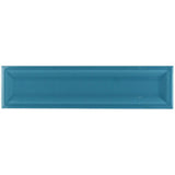 Blue Marine 3x12 Glossy Ceramic Groove Tile
